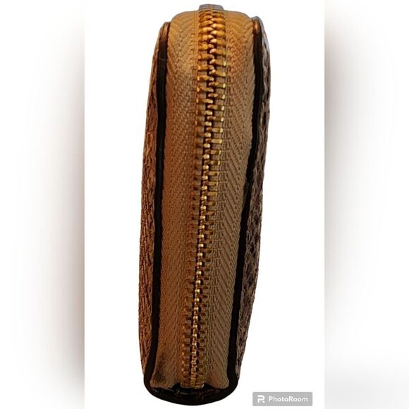 Michael Kors Snake Print Long Zip Wallet - Picture 4 of 8